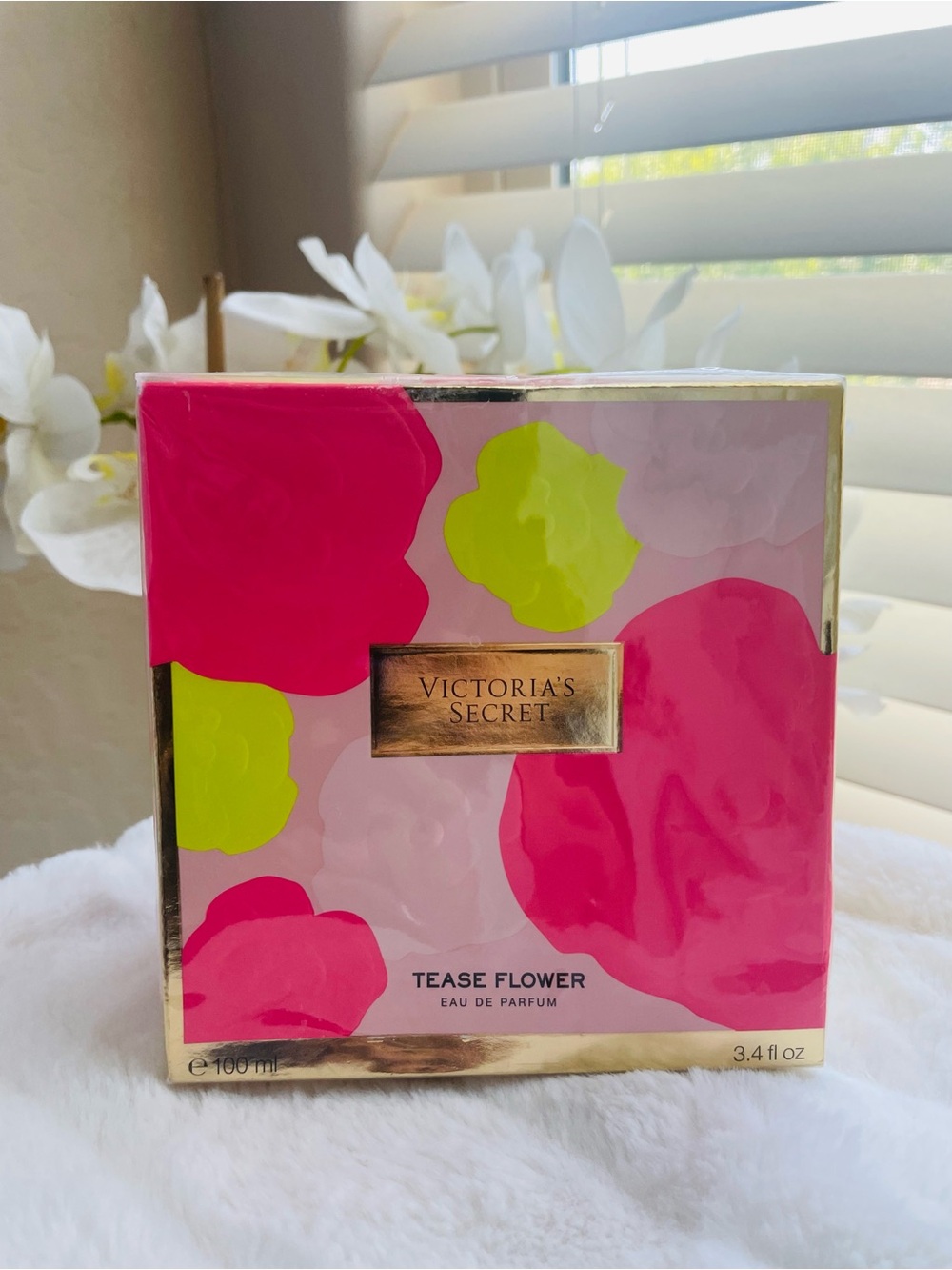 Victoria's Secret TEASE FLOWER DISCONTINUED LIMITED ED Eau de Parfum 3.4 OZ-RARE